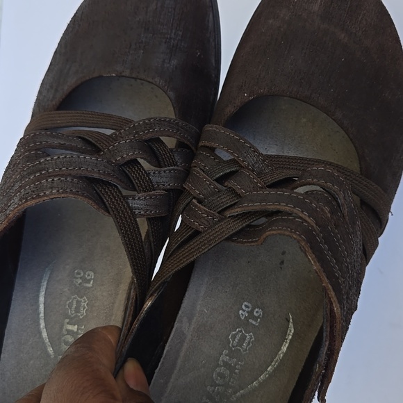 Naot Brown Women Comfortable Slip On Shoes Size 9 - Picture 6 of 7